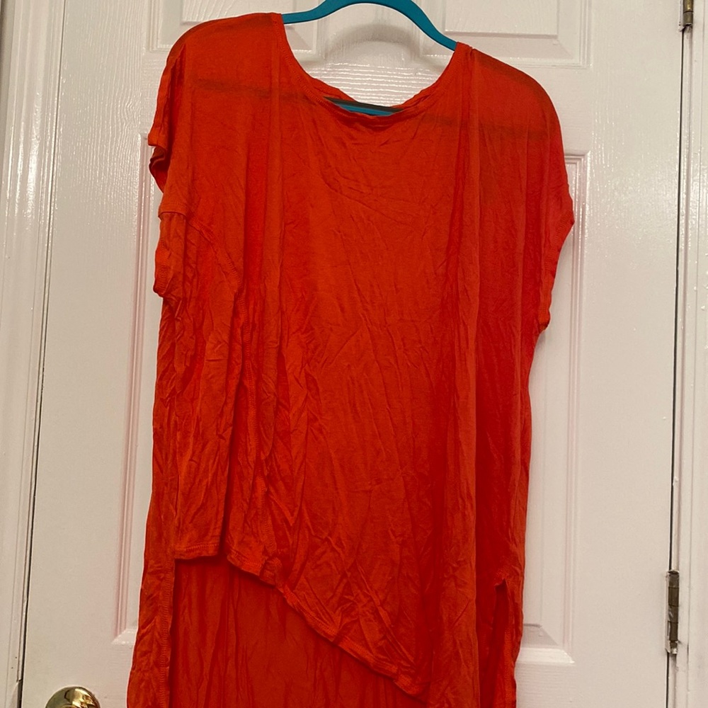 NWT Orange Short Sleeve Tunic Size 3 from Chico’s